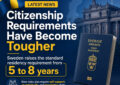 Sweden Citizenship Requirements